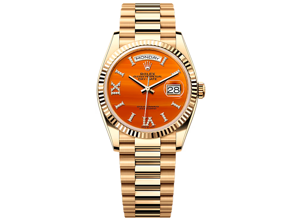 Buy original Rolex Day-Date 36 m128238-0088 with Bitcoins!