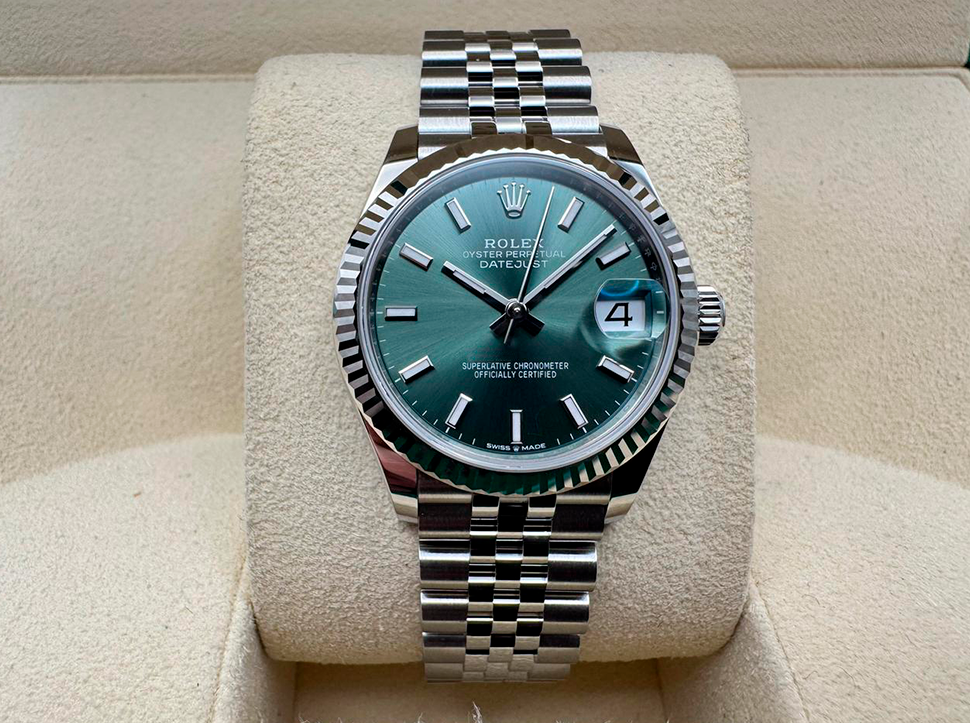 Buy original Rolex Datejust 278274-0018 with Bitcoin!