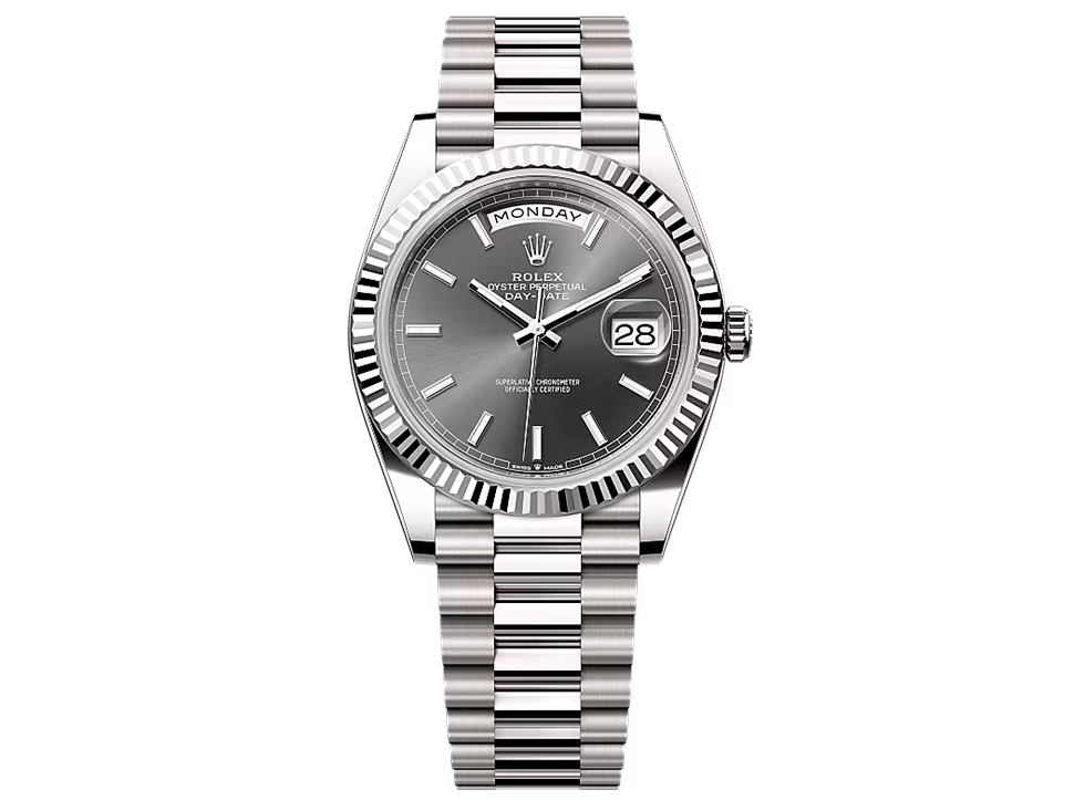 Buy original Rolex Day-Date 40 228239-0060 with Bitcoin!