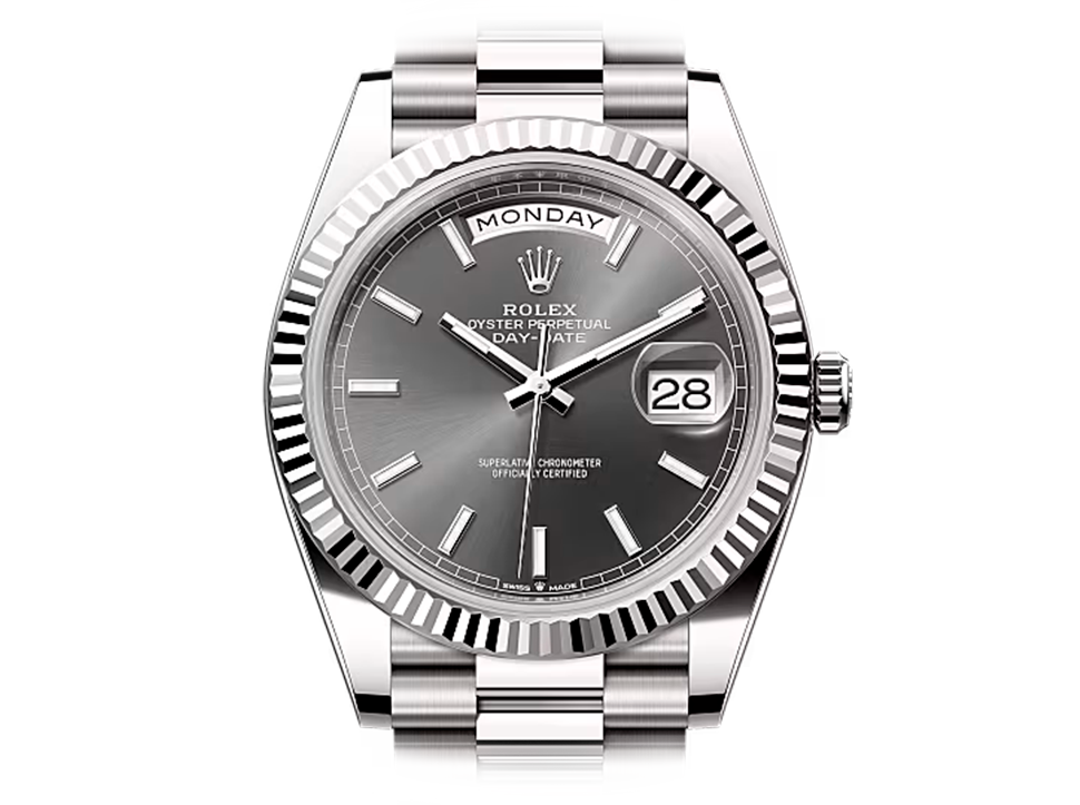 Buy original Rolex Day-Date 40 228239-0060 with Bitcoin!