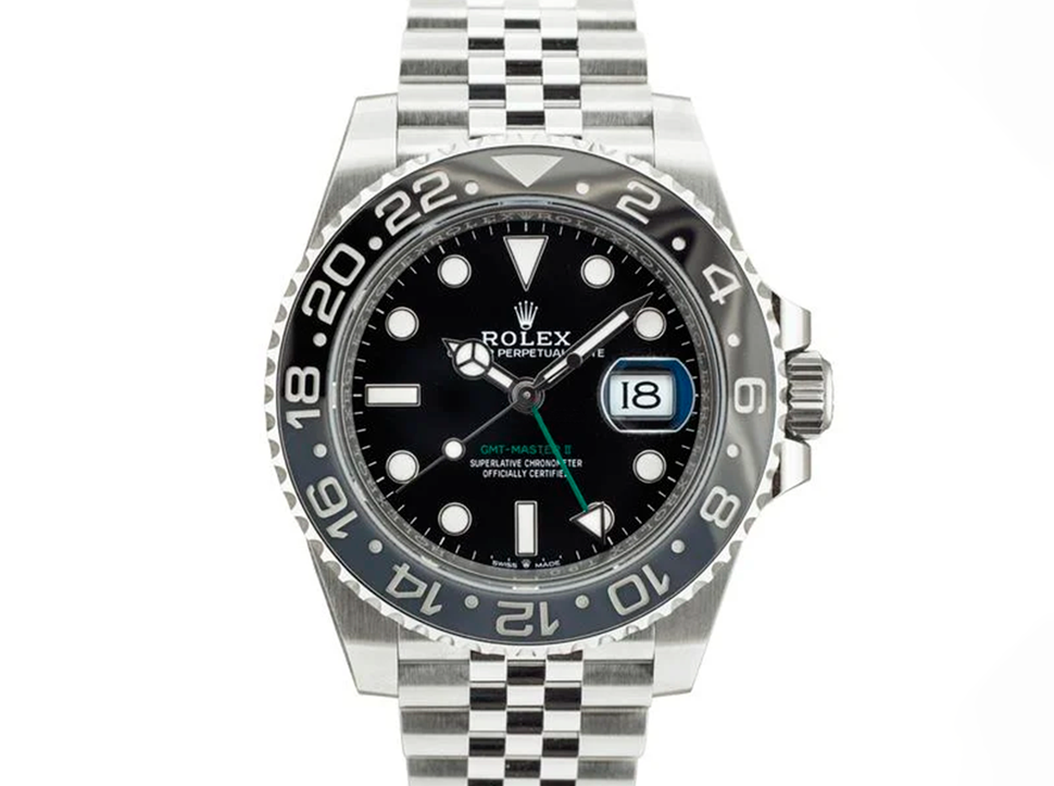 Buy original Rolex GMT-Master II 126710grnr-0003 with Bitcoin!