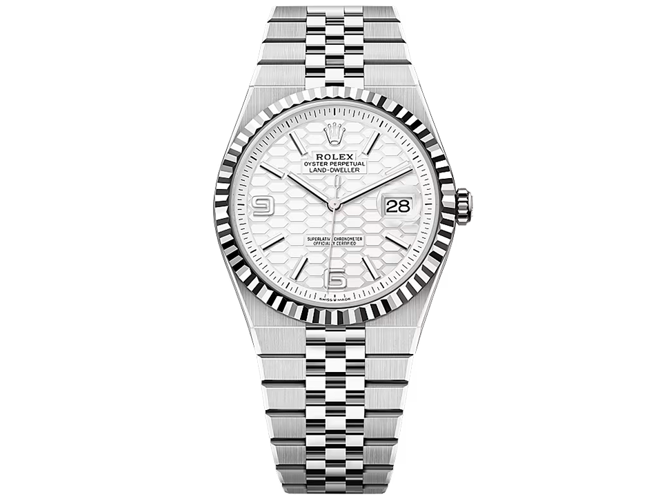 Buy original Rolex Land-Dweller 40 m 127334-0001 with Bitcoins!