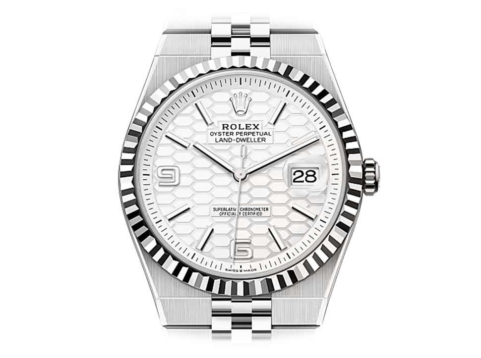 Buy original Rolex Land-Dweller 40 m 127334-0001 with Bitcoins!