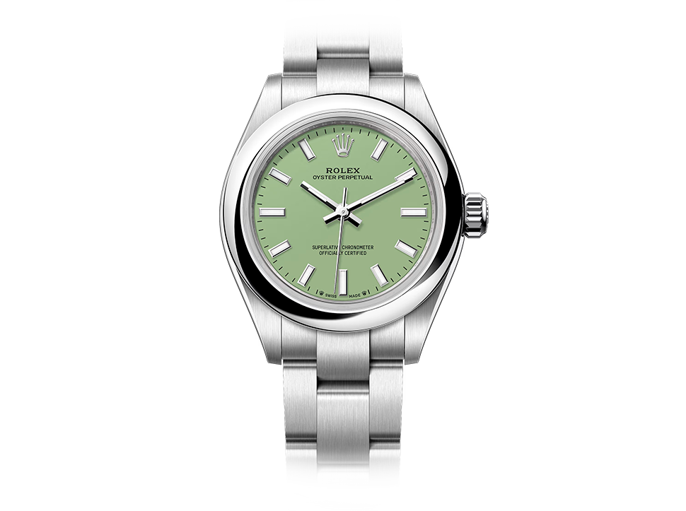 Buy original Rolex Oyster Perpetual m 276200-0006 with Bitcoin!