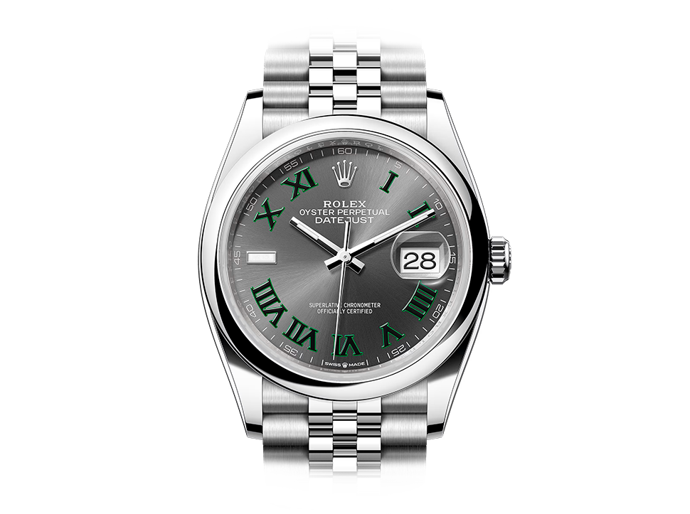 Buy original Rolex -Datejust -126200-0017 with Bitcoin!