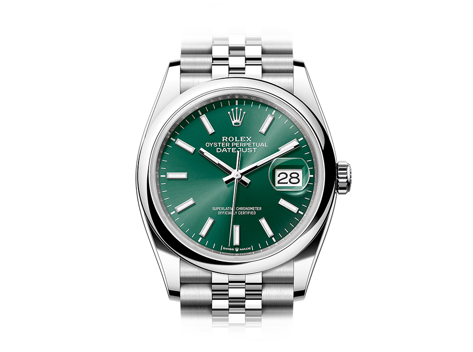 Buy original Rolex -Datejust -126200-0023 with Bitcoin!