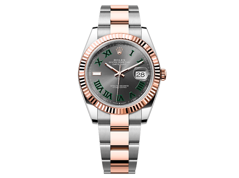 Buy original Rolex Datejust 126331-0015 with Bitcoin!