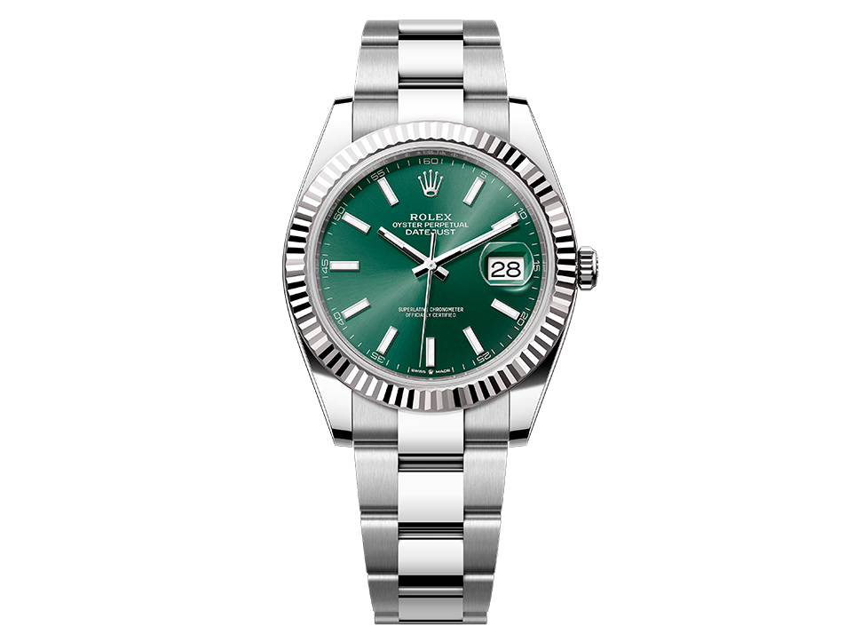 Buy original Rolex Datejust 126334-0027 with Bitcoin!