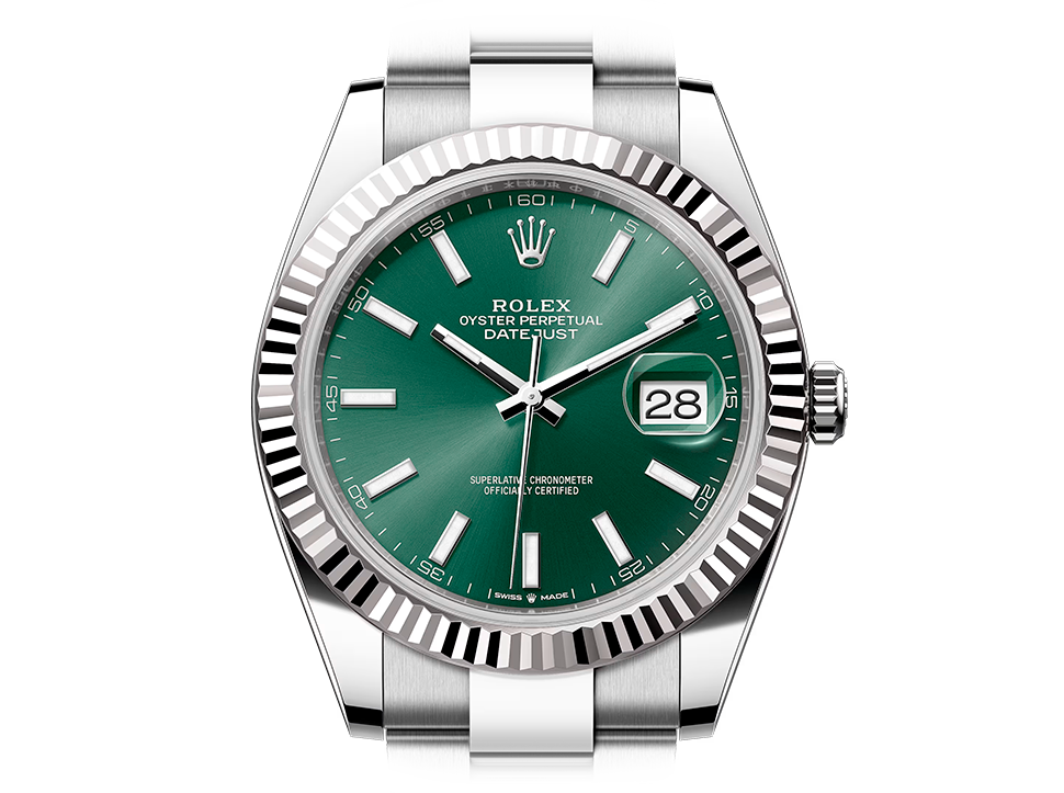 Buy original Rolex Datejust 126334-0027 with Bitcoin!