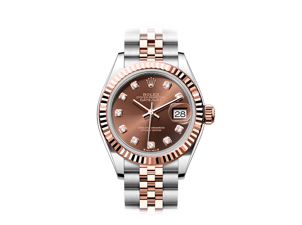 Buy original Rolex Datejust 279171-0011 with Bitcoin!