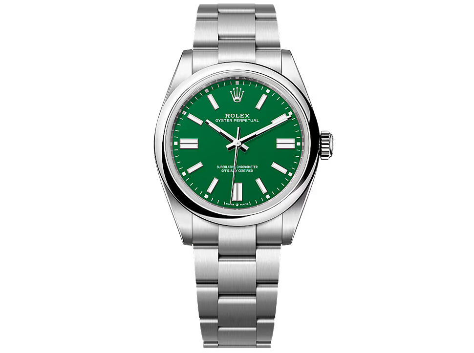 Buy original Rolex-Oyster Perpetual-m134300-0004 with Bitcoin!