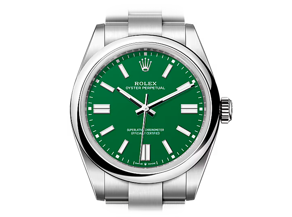 Buy original Rolex-Oyster Perpetual-m134300-0004 with Bitcoin!