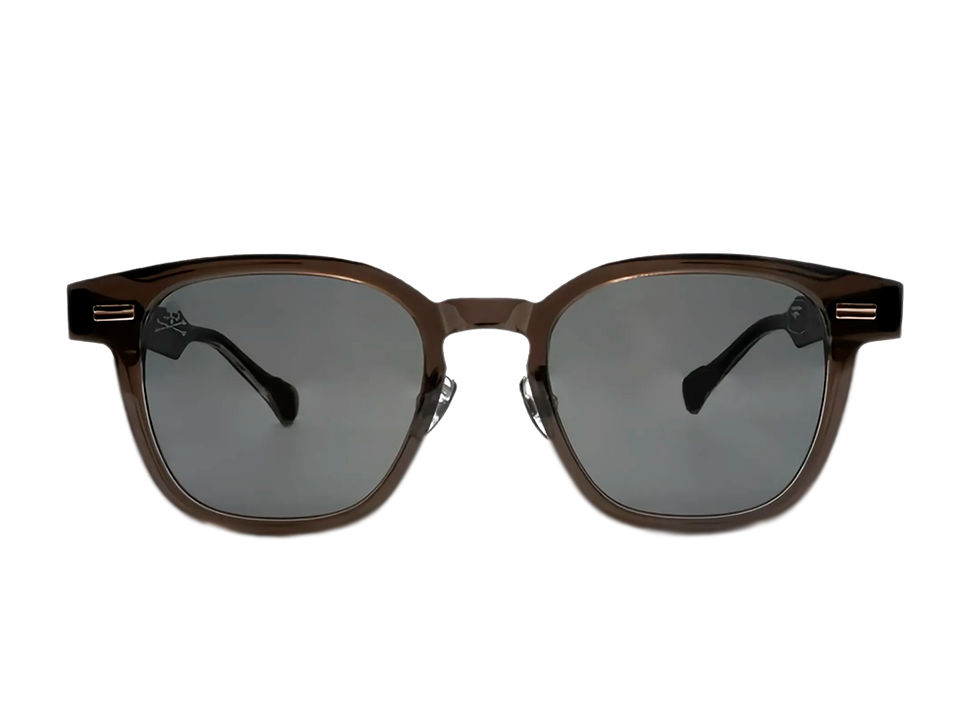 BitDials Mastermind Japan Bape skull-embellishment round-frame sunglasses-buy-with-bitcoin