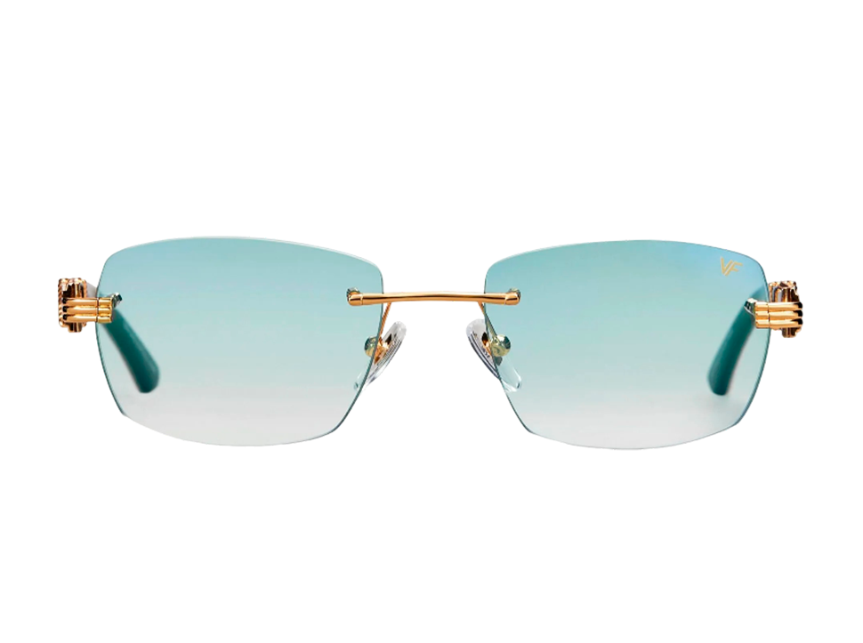 BitDials Vintage Frames Company Bal Harbour rimless sunglasses-buy-with-bitcoin