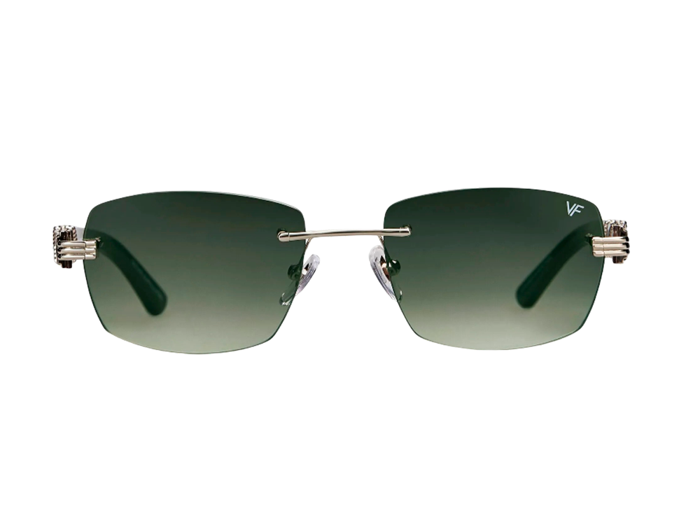 BitDials Vintage Frames Company Bal Harbour rimless sunglasses-buy-with-bitcoin